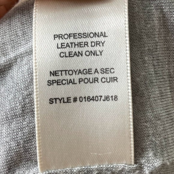 REBECCA TAYLOR Perforated Lamb Leather Bomber Moto Zip Up Pink Jacket Women's 8 - Picture 11 of 12